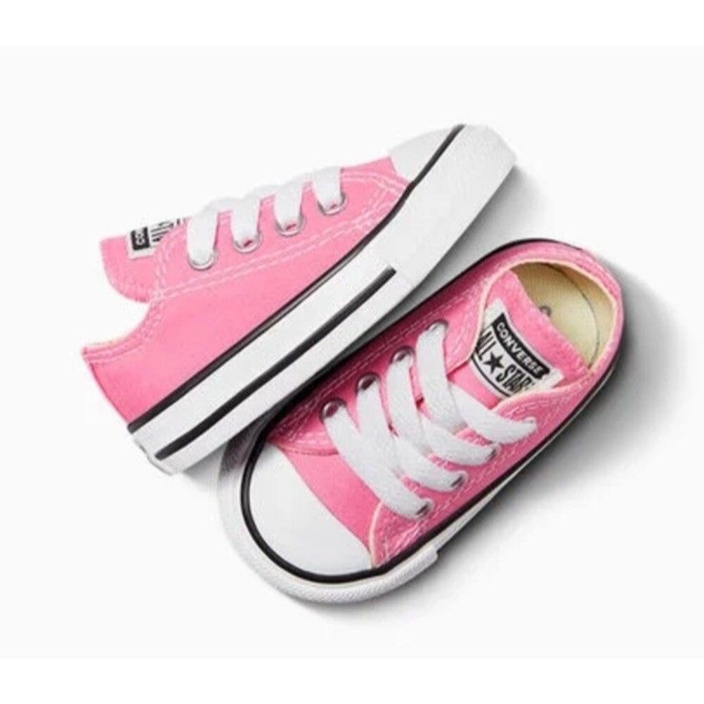 Converse Kids Sneakers - Pink and White